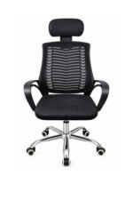 Premium Blue V-Mesh Chair - Image 5