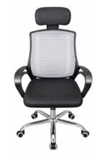 Premium Blue V-Mesh Chair - Image 4