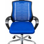 Premium Blue V-Mesh Chair