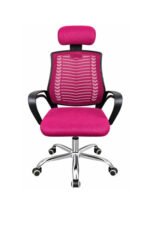 Premium Blue V-Mesh Chair - Image 6